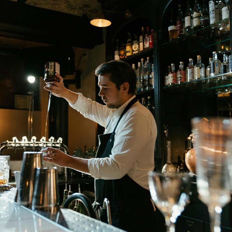 Bar Tender at Ferguson Valley Escape